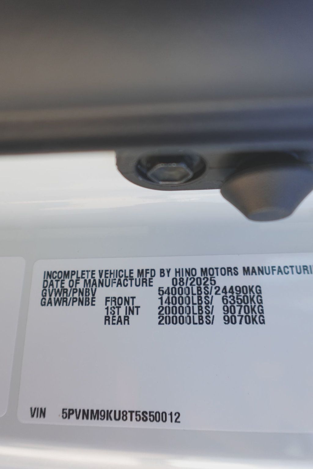 2026 HINO XL8 (Chassis - Diesel) - 22948555 - 41