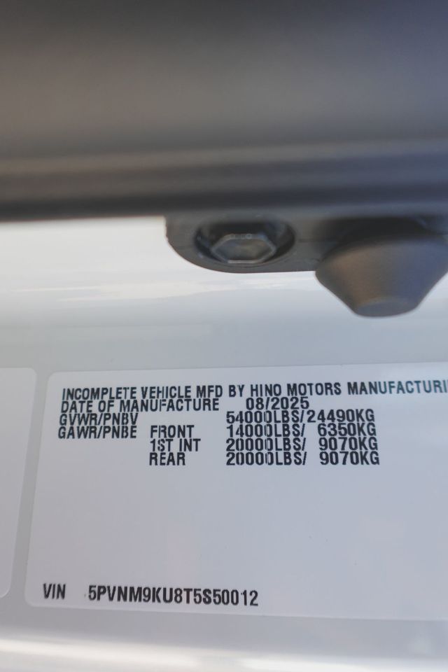 2026 HINO XL8 (Chassis - Diesel) - 22948555 - 41