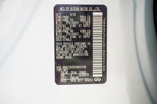 2026 INFINITI QX80 AUTOGRAPH AWD - 22949264 - 34