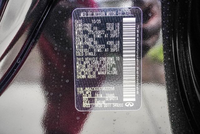 2026 INFINITI QX80 AUTOGRAPH AWD - 22949309 - 36