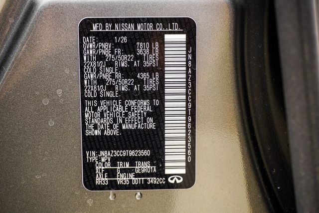 2026 INFINITI QX80 AUTOGRAPH AWD - 22987586 - 45