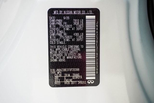 2026 INFINITI QX80 LUXE AWD - 22949297 - 34