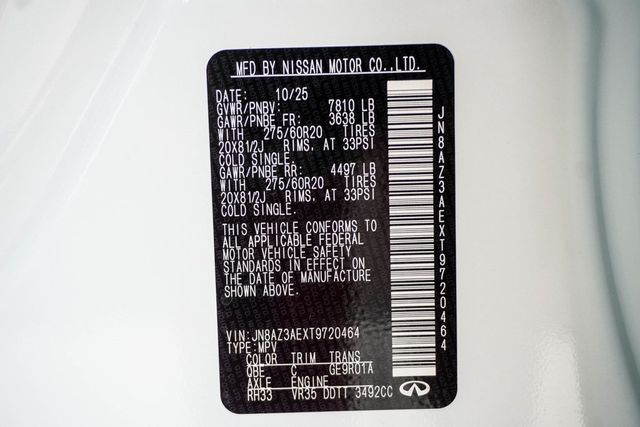 2026 INFINITI QX80 PURE AWD - 22949308 - 31