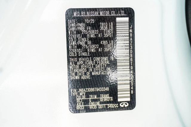 2026 INFINITI QX80 SPORT AWD - 22949285 - 38