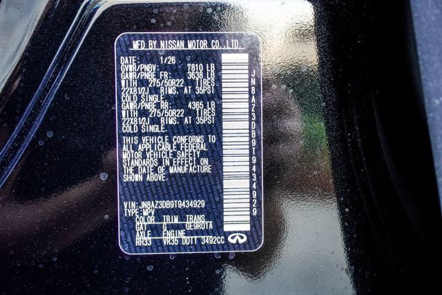 2026 INFINITI QX80 SPORT AWD - 22987572 - 43