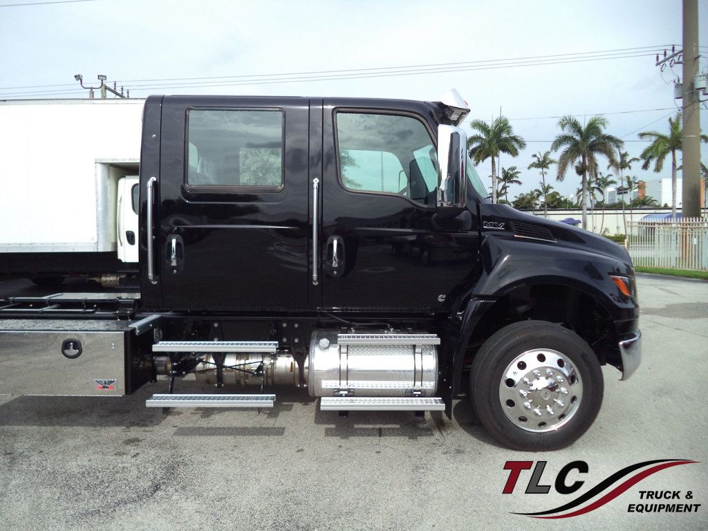 2026 International MV607 Crew Cab w/ 22ft JerrDan Car Carrier 6 Ton Wide Low Pro Rollback - 23063576 - 0