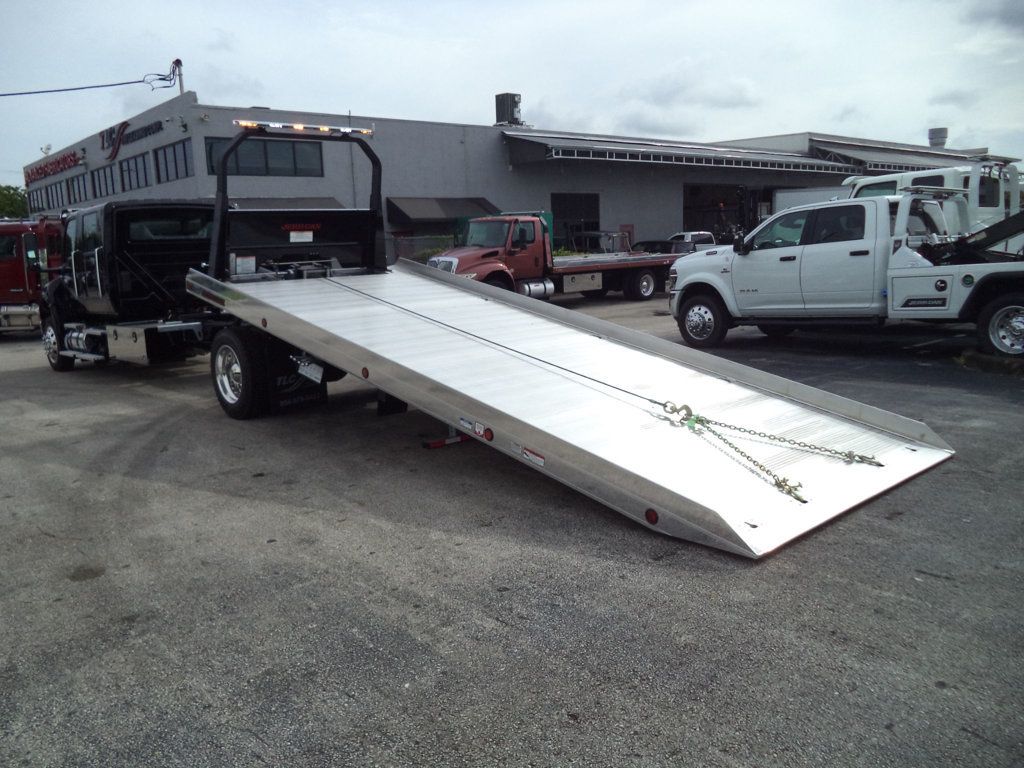 2026 International MV607 Crew Cab w/ 22ft JerrDan Car Carrier 6 Ton Wide Low Pro Rollback - 23063576 - 1
