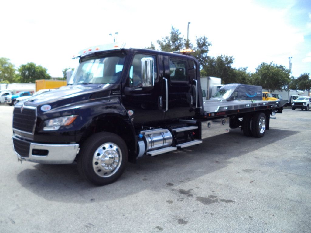 2026 International MV607 Crew Cab w/ 22' JerrDan Shark 6 Ton Low Pro Wide Rollbackback - 23041000 - 2