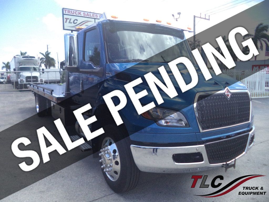 2026 International MV607 Extended Cab w/ 22' JerrDan Car Carrier 6 Ton Low Pro Wide Rollback - 22872045 - 0