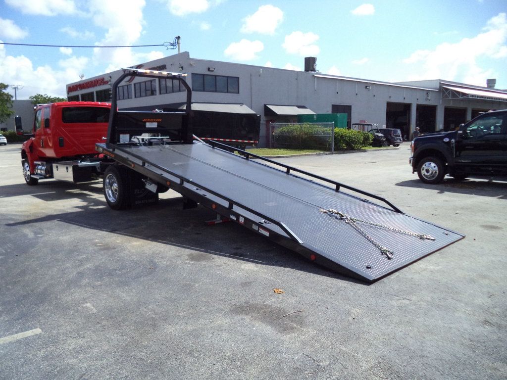 2026 International MV607 Extended Cab w/ 22' JerrDan Car Carrier 6 Ton Low Pro Wide Rollback - 22872055 - 26
