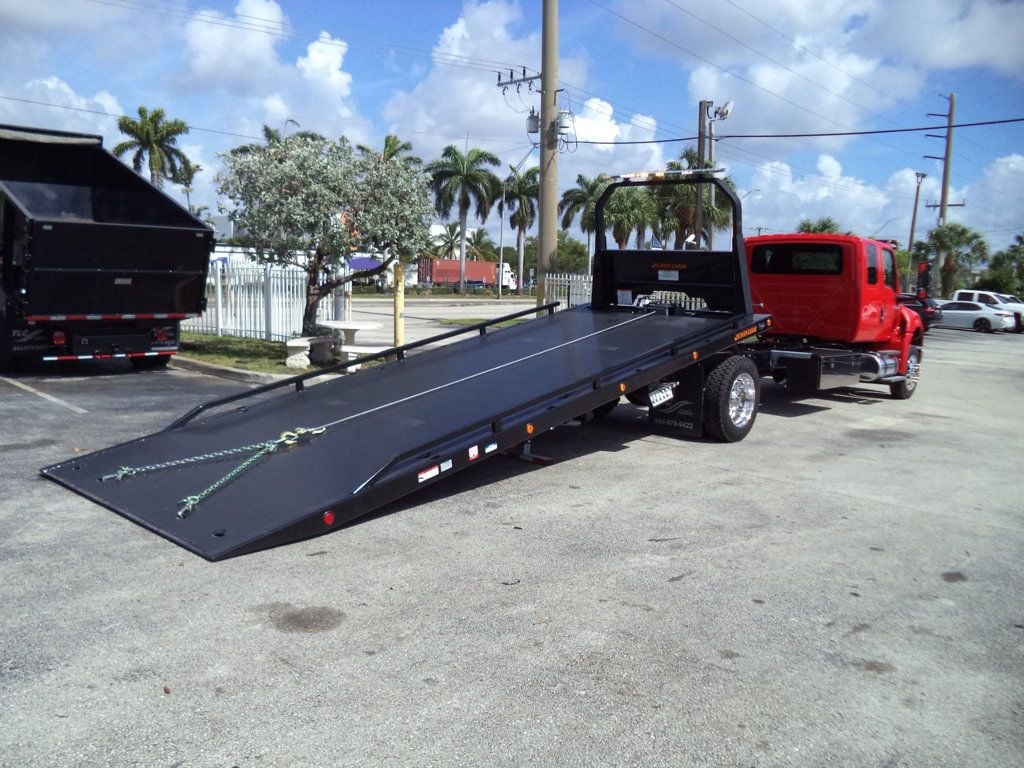 2026 International MV607 Extended Cab w/ 22' JerrDan Car Carrier 6 Ton Low Pro Wide Rollback - 22872055 - 30