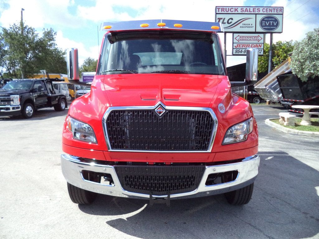 2026 International MV607 Extended Cab w/ 22' JerrDan Car Carrier 6 Ton Low Pro Wide Rollback - 22872055 - 3