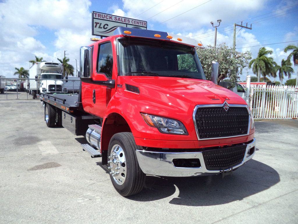 2026 International MV607 Extended Cab w/ 22' JerrDan Car Carrier 6 Ton Low Pro Wide Rollback - 22872055 - 4