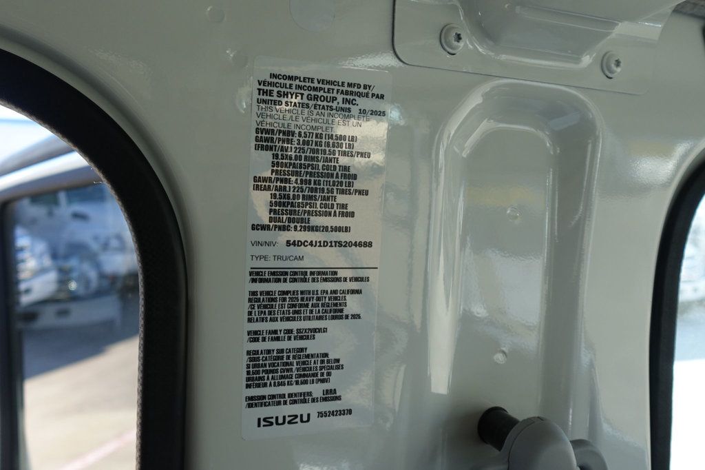 2026 Isuzu NPR (Chassis - Gas) - 22944785 - 41