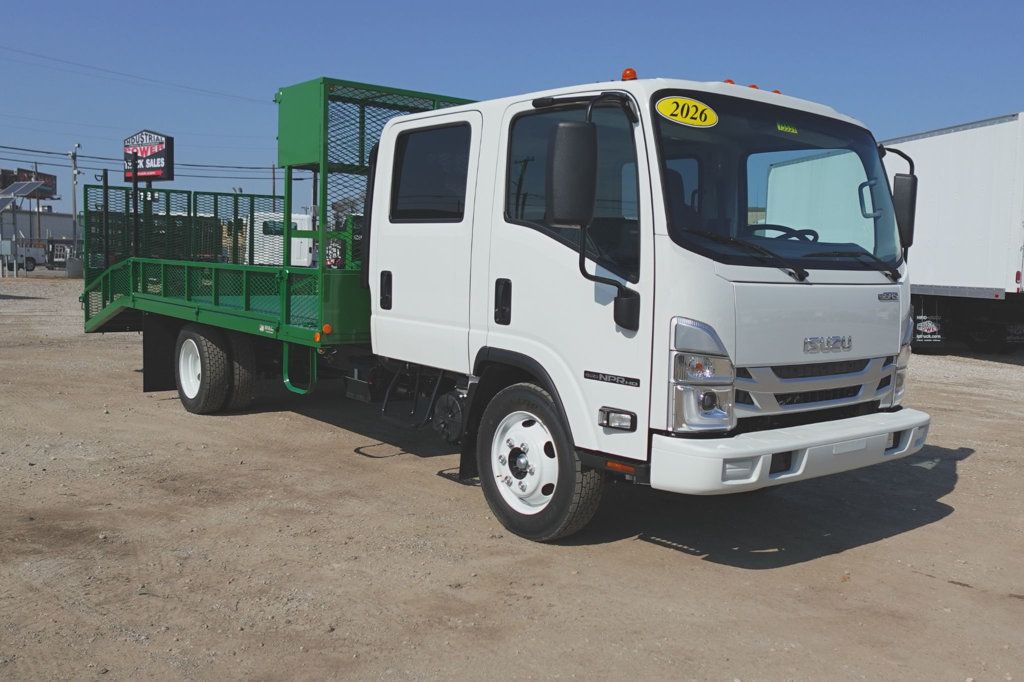 2026 Isuzu NPR HD (19ft Landscape Truck with Split Ramps) - 22948560 - 1