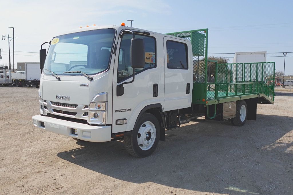 2026 Isuzu NPR HD (19ft Landscape Truck with Split Ramps) - 22948560 - 3