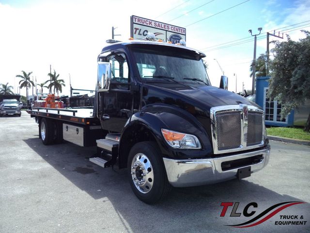 2026 Kenworth T280 w/ 22ft Jerr-Dan 6 Ton XLP Low Pro Car Carrier Rollback - 22232920 - 0