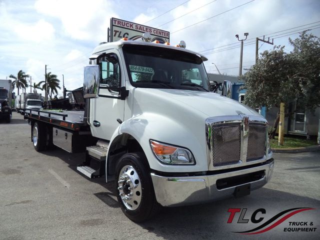 2026 Kenworth T280 w/ 22ft Jerr-Dan 6 Ton XLP Low Pro Car Carrier Rollback - 22302453 - 0