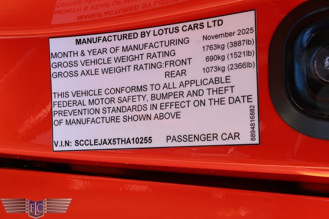 2026 Lotus Emira V6 SE Coupe - 22965399 - 33