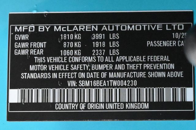 2026 McLaren Artura Spider - 22950124 - 23