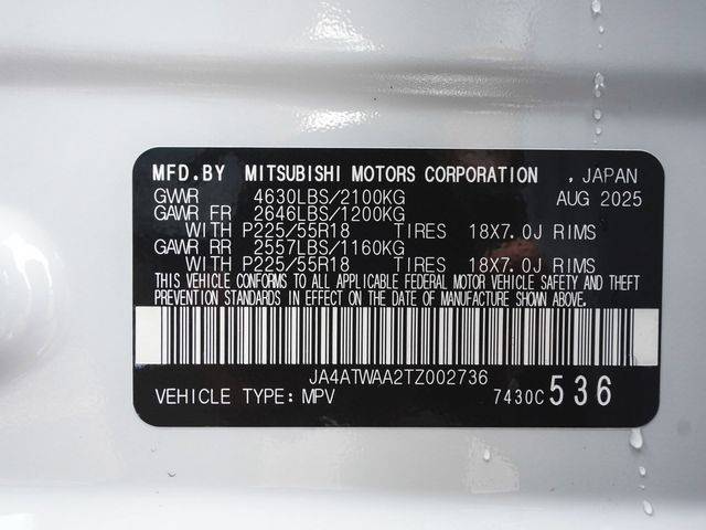 2026 Mitsubishi Eclipse Cross Black Edition - 23076644 - 12