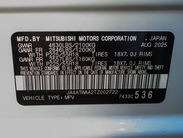2026 Mitsubishi Eclipse Cross SE - 23077629 - 14