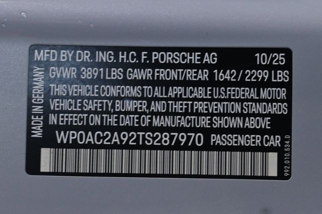 2026 Porsche 911 GT3 Coupe - 22958521 - 34