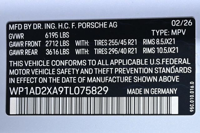 2026 Porsche Macan Electric RWD - 23002838 - 26