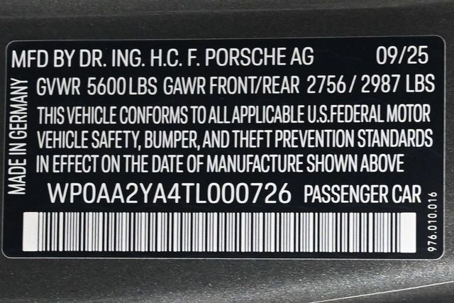 2026 Porsche Panamera 4 AWD - 22944994 - 26