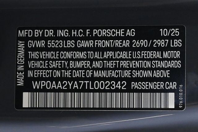 2026 Porsche Panamera RWD - 22954906 - 26