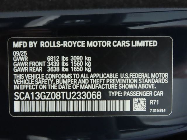 2026 Rolls-Royce Ghost  - 22943435 - 33