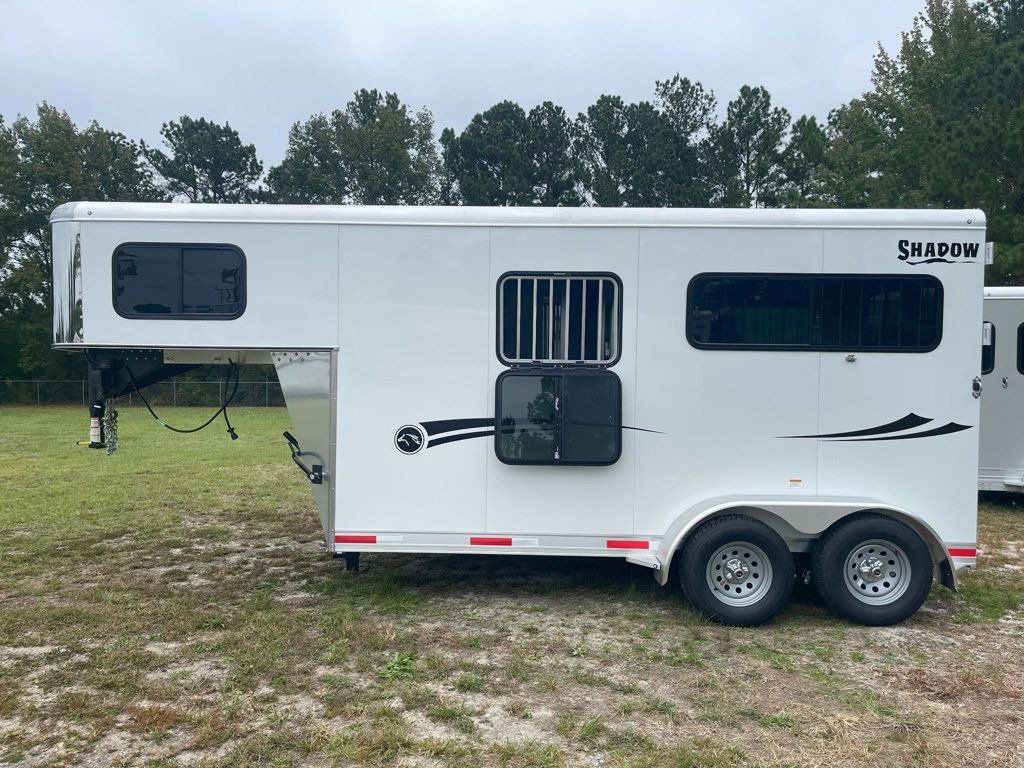 2026 Shadow 2 Horse KingMate Straight Load Gooseneck  - 22933789 - 2