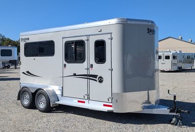 2026 Shadow 2 Horse KingPro Straight Load Draft w Queen Tack