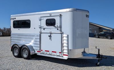 2026 Shadow 2 Horse KingPro Straight Load with Side Ramp