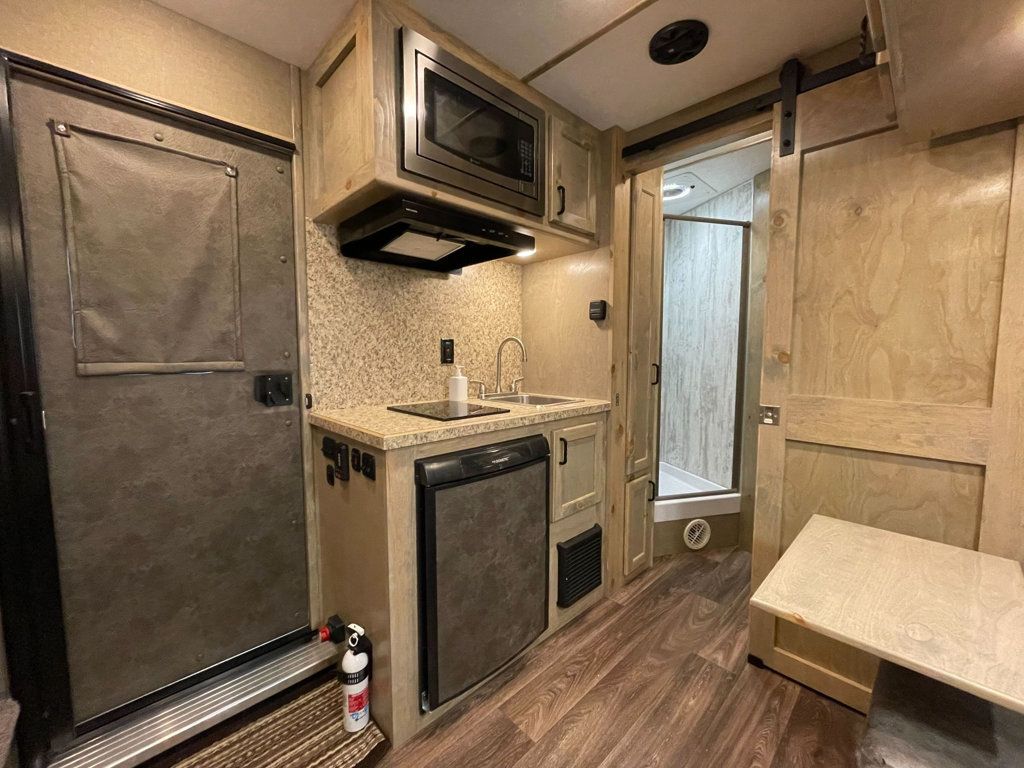 2026 Shadow 2 Horse Slant 9' Living Quarters with Slide  - 23006865 - 12