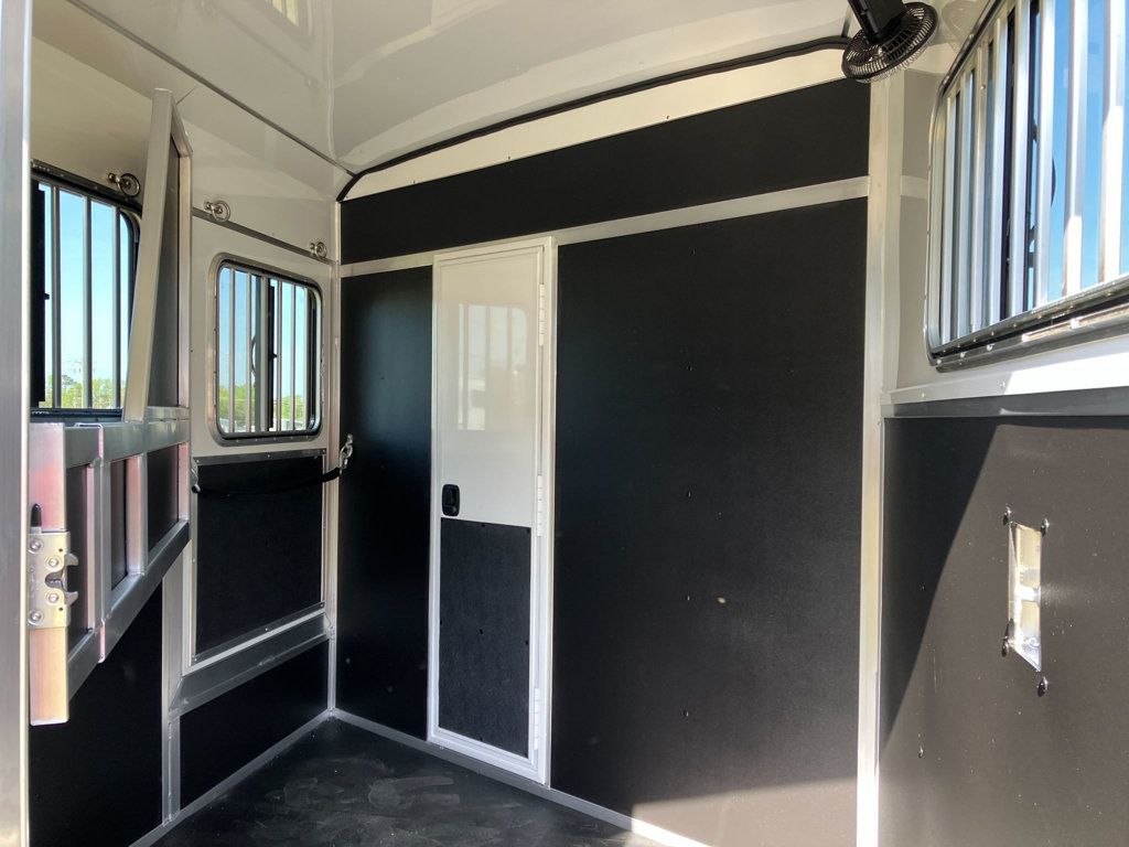 2026 Shadow 2 Horse Slant 9' Living Quarters with Slide  - 23006865 - 6