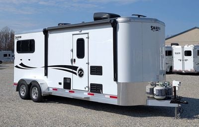 2026 Shadow 2 Horse Slant Bumper Pull Living Quarters