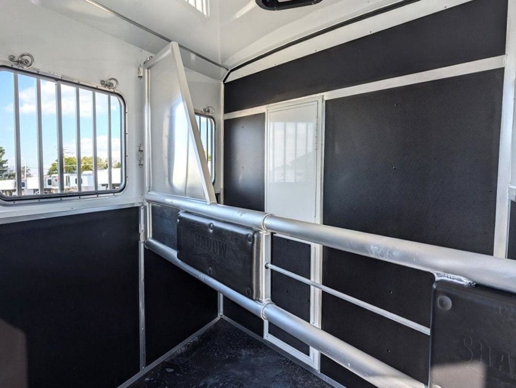 2026 Shadow 2 Horse Slant Bumper Pull Living Quarters w/ Slide  - 22983819 - 3