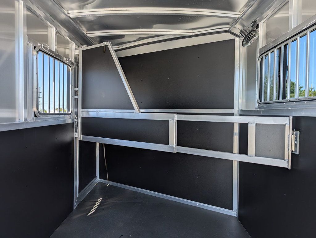 2026 Shadow 2 Horse Slant with Drop Feed Windows & Escape Door  - 22868191 - 6