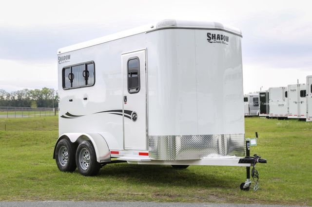 2026 Shadow 2 Horse Slant With Drop Feed Windows & Escape Door  - 22917137 - 1