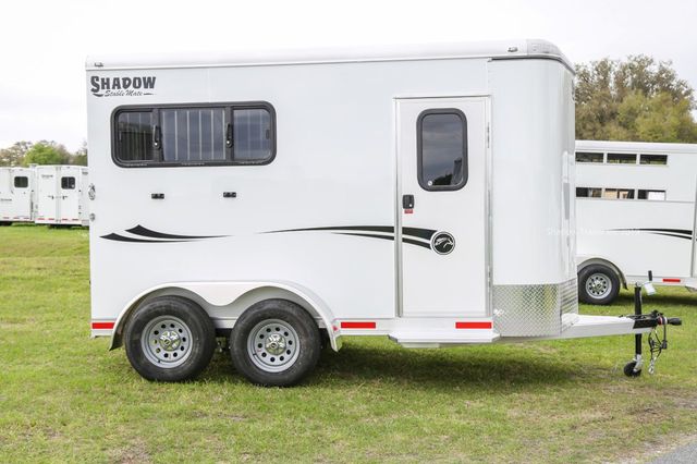 2026 Shadow 2 Horse Slant With Drop Feed Windows & Escape Door  - 22917137 - 2