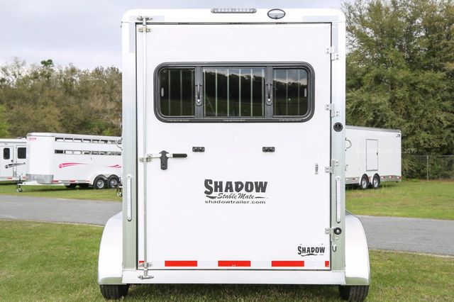 2026 Shadow 2 Horse Slant With Drop Feed Windows & Escape Door  - 22917137 - 5
