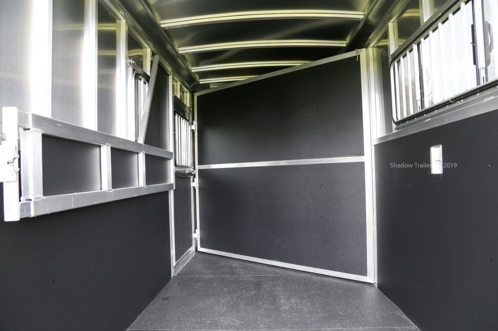 2026 Shadow 2 Horse Slant With Drop Feed Windows & Escape Door  - 22917137 - 7