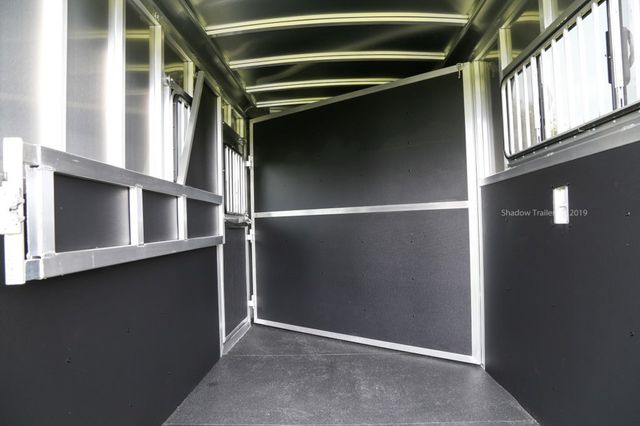 2026 Shadow 2 Horse Slant With Drop Feed Windows & Escape Door  - 22917137 - 7