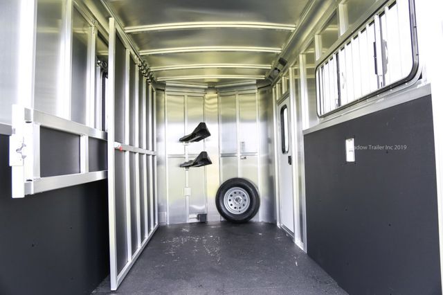 2026 Shadow 2 Horse Slant With Drop Feed Windows & Escape Door  - 22917137 - 8