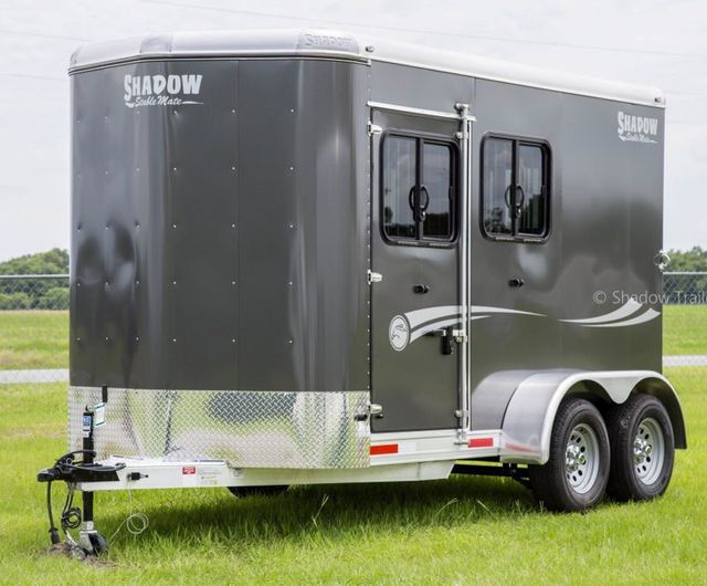 2026 Shadow 2 Horse Slant with Drop Feed Windows & Escape Door  - 22959927 - 0