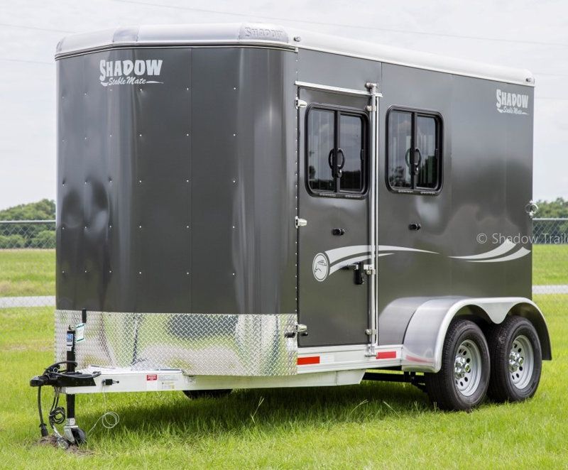 2026 Shadow 2 Horse Slant with Drop Feed Windows & Escape Door  - 22959927 - 0