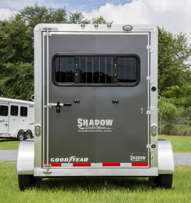 2026 Shadow 2 Horse Slant with Drop Feed Windows & Escape Door  - 22959927 - 3