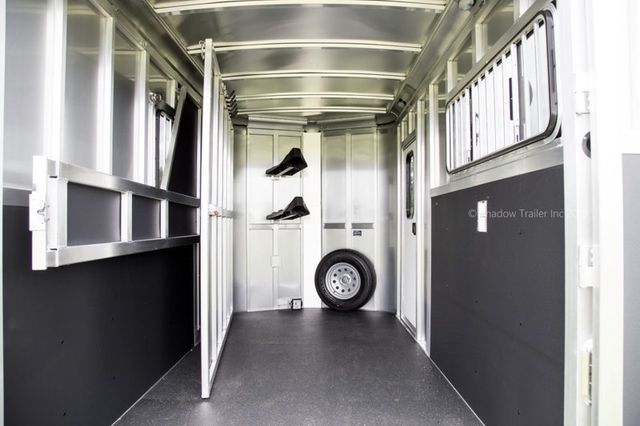 2026 Shadow 2 Horse Slant with Drop Feed Windows & Escape Door  - 22959927 - 7