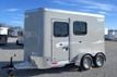 2026 Shadow 2 Horse Slant with Drop Feed Windows & Escape Door  - 22975980 - 0